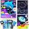 Sea Animals Scratch Art for Kids – Magical Rainbow Creativity (Sea World) 9.5 x 7.8 x 0.2 inches